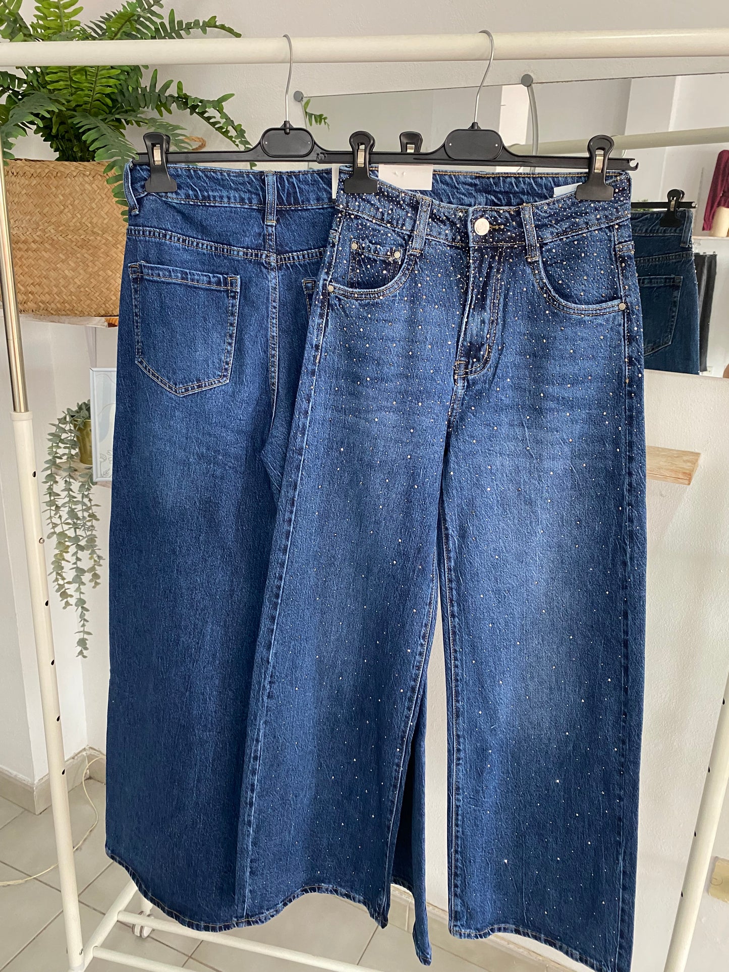 Jeans brillos