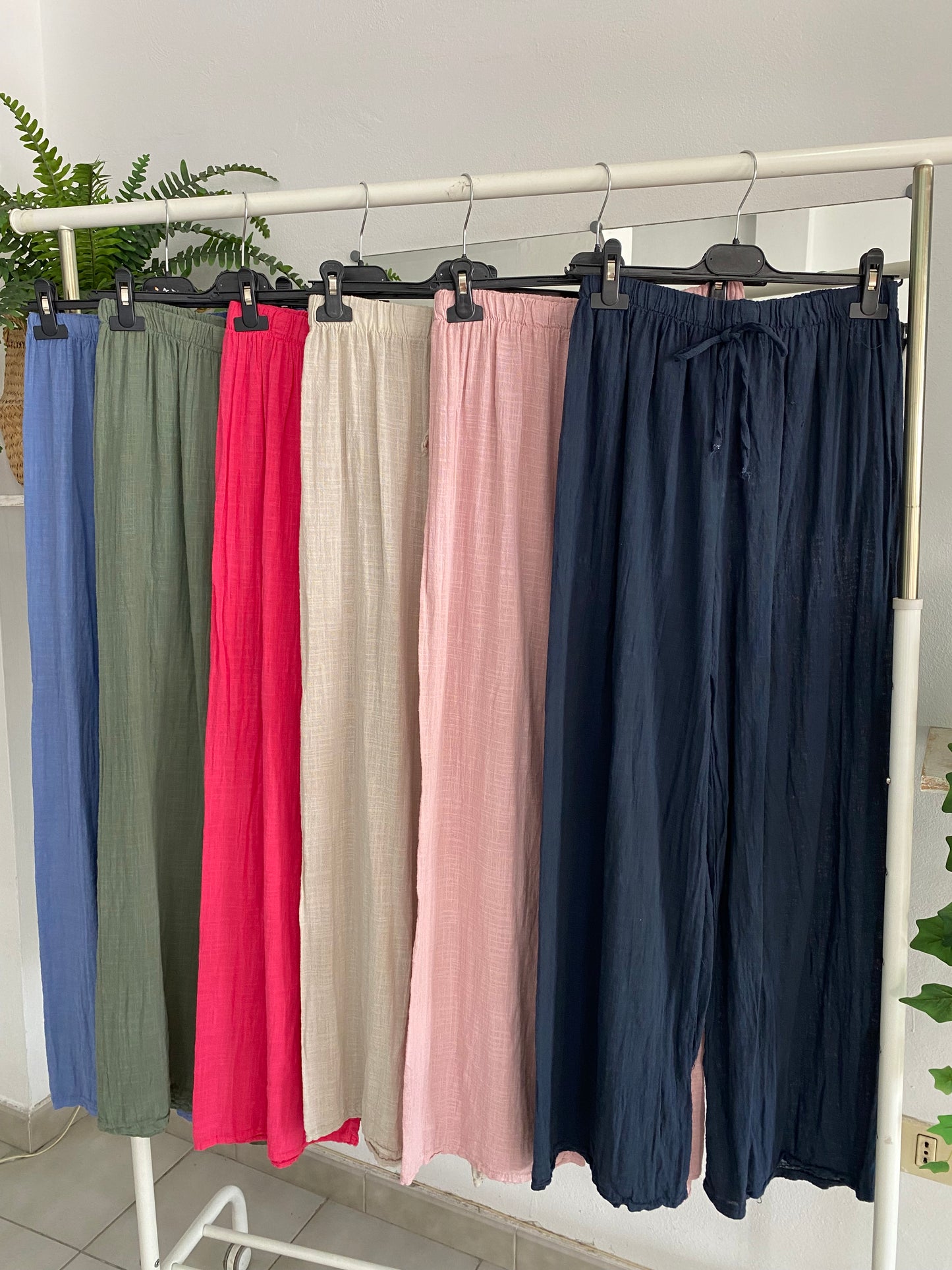 Pantalón lino
