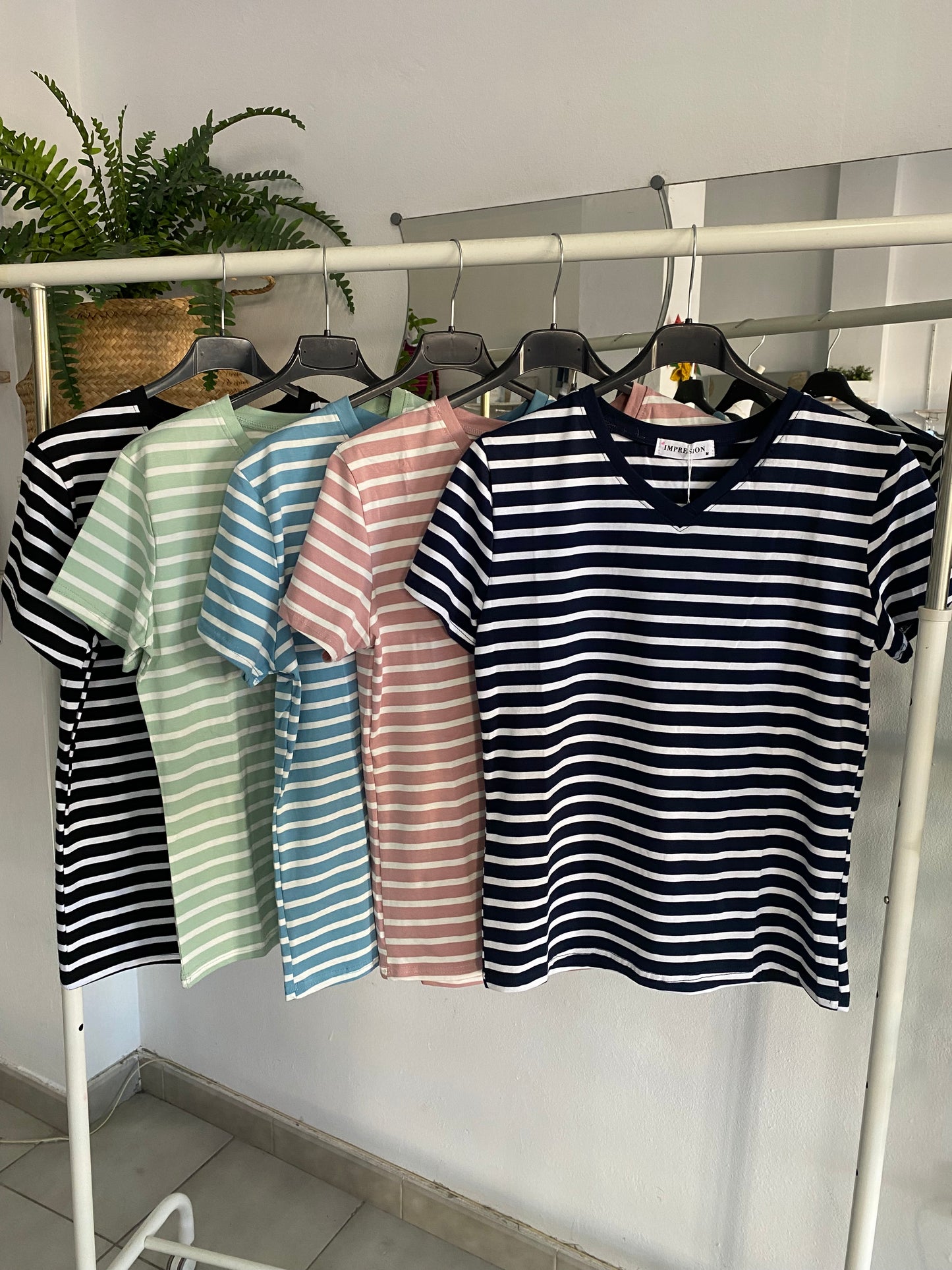 Camiseta rayas