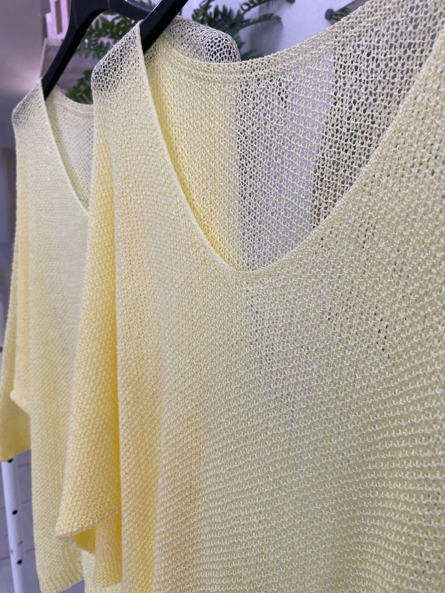 Jersey punto abierto