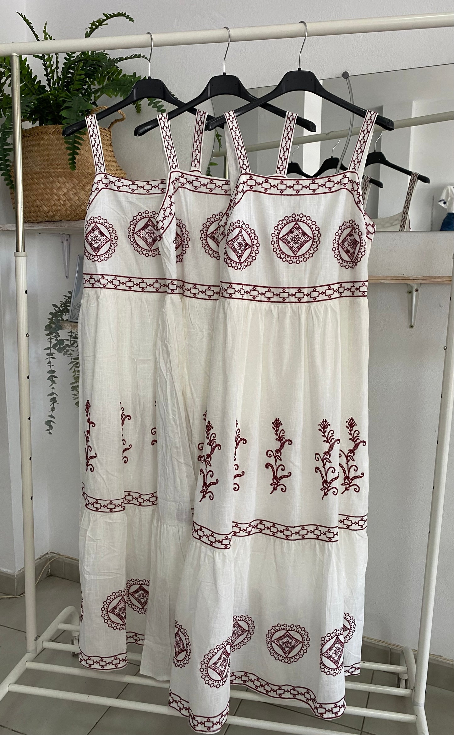 Vestido bordados