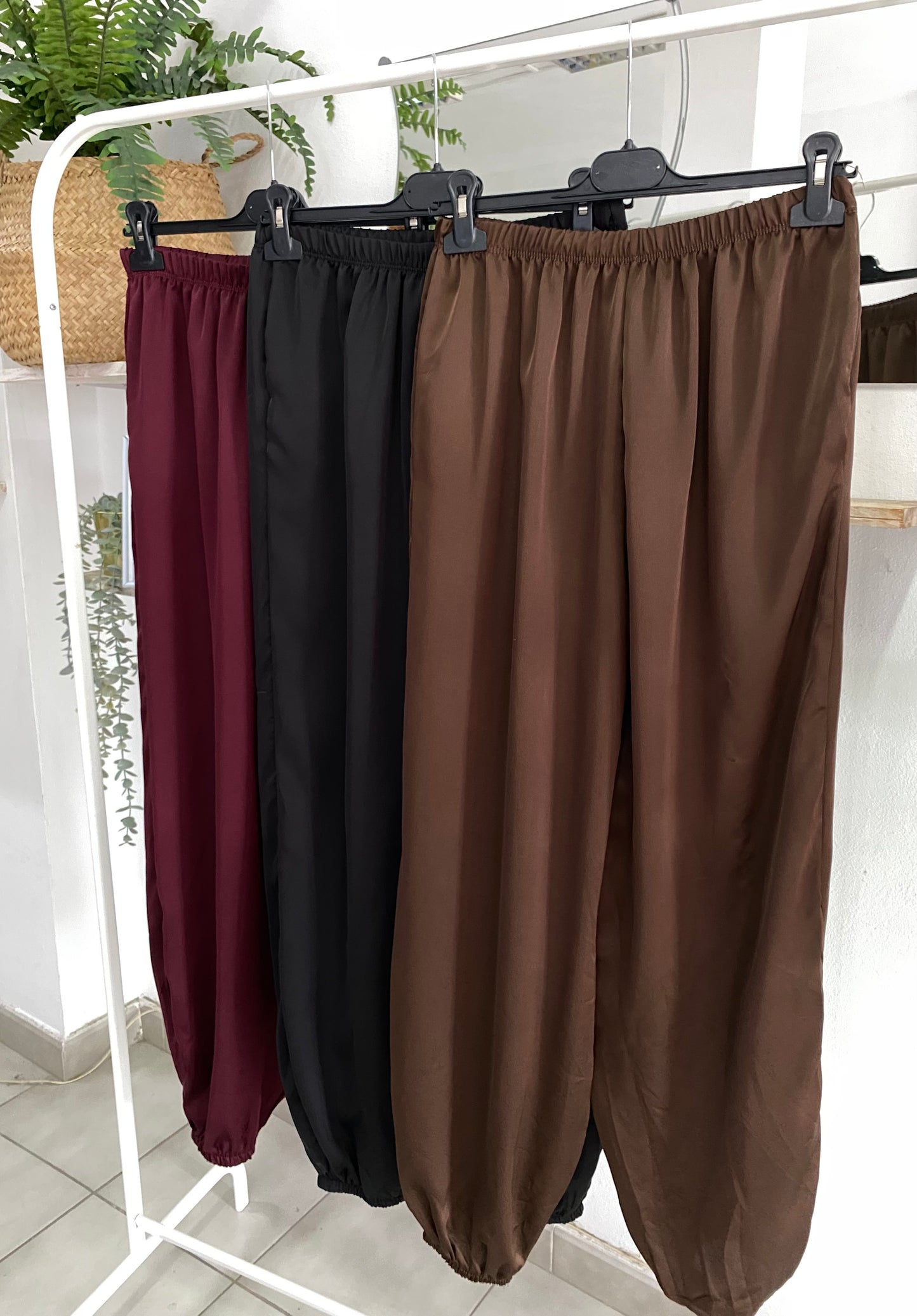 Pantalón satinado