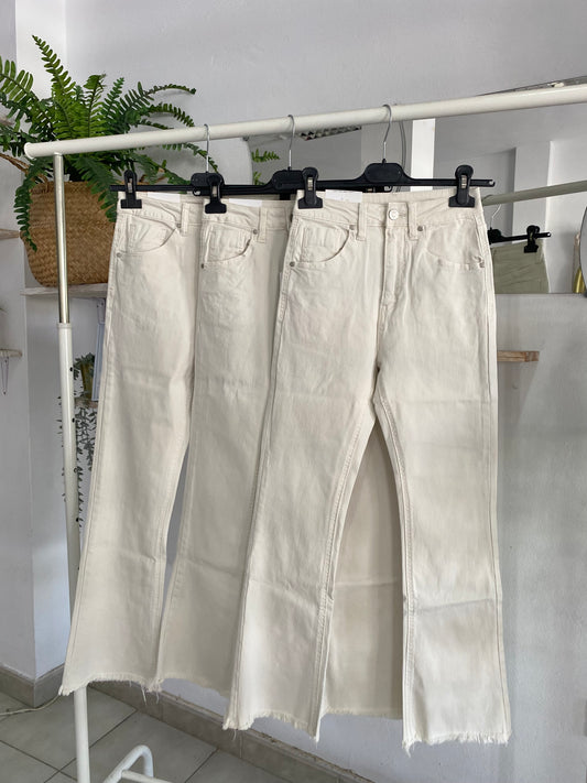 Jeans flared
