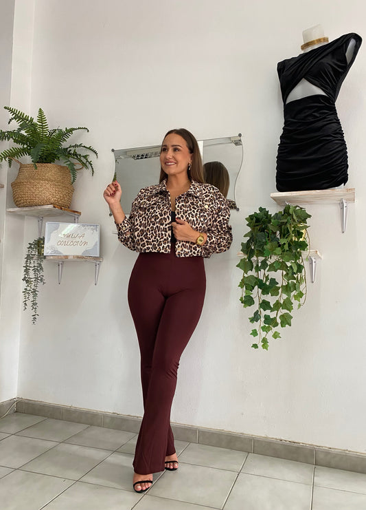 Chaqueta leopardo