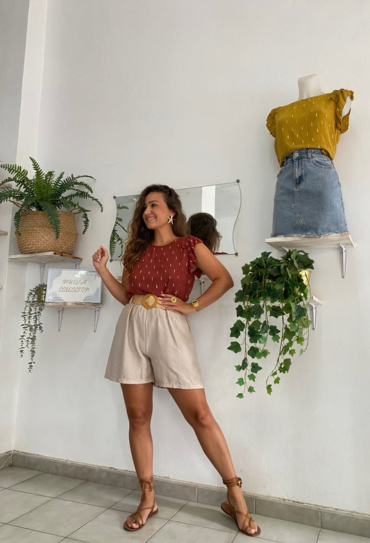Blusa brillos