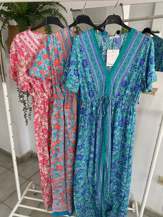 Vestido largo abertura