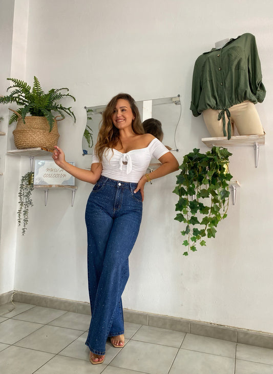 Jeans brillos